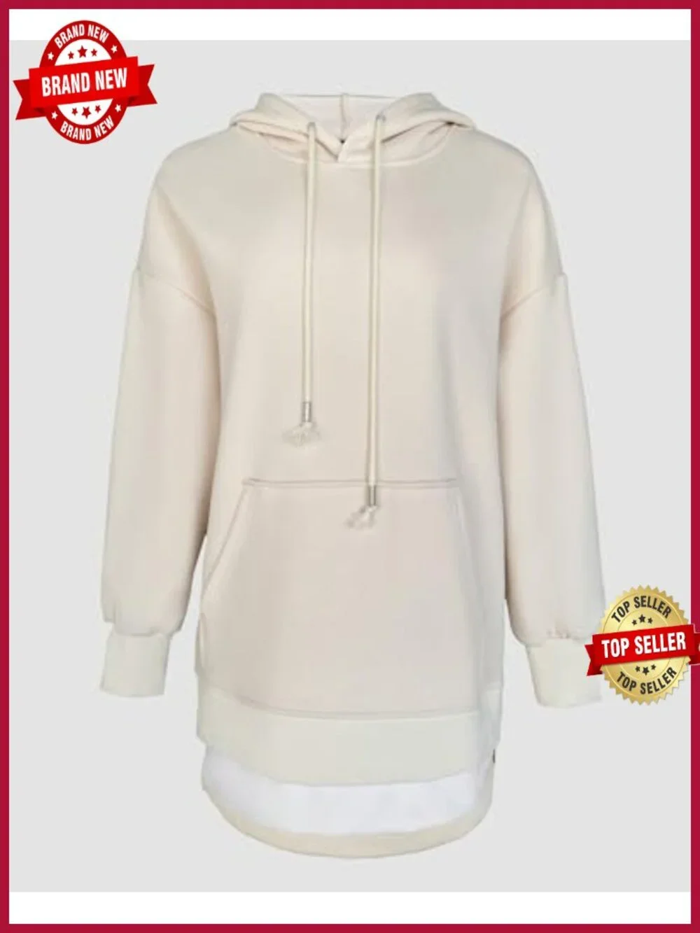 Oversized Long Hoodie Dress Casual Pullover Sweatshirt Winter Clothing for Women
